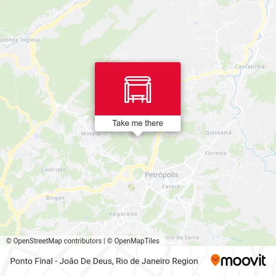 Ponto Final - João De Deus map