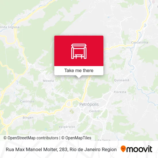 Rua Max Manoel Molter, 283 map