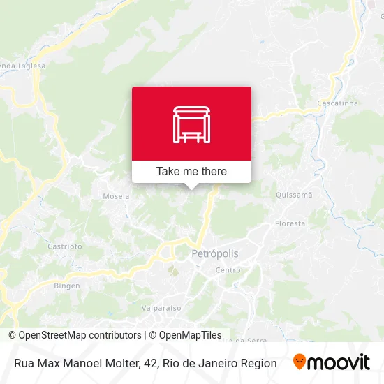 Rua Max Manoel Molter, 42 map