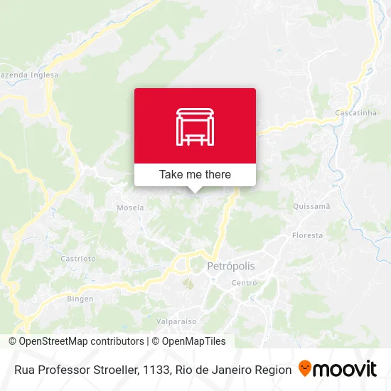 Rua Professor Stroeller, 1133 map