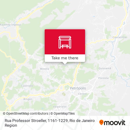 Rua Professor Stroeller, 1161-1229 map