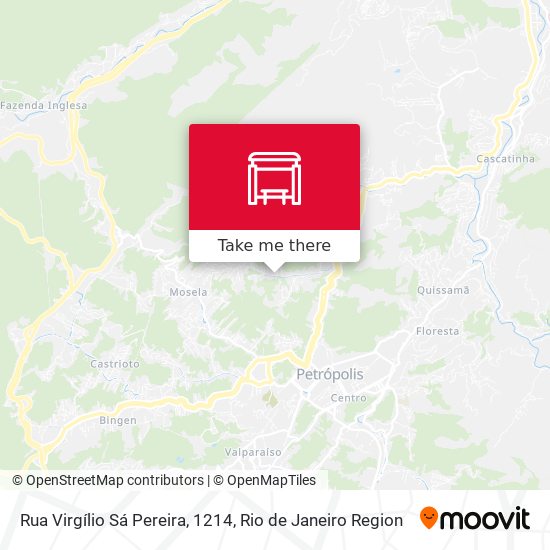 Rua Virgílio Sá Pereira, 1214 map