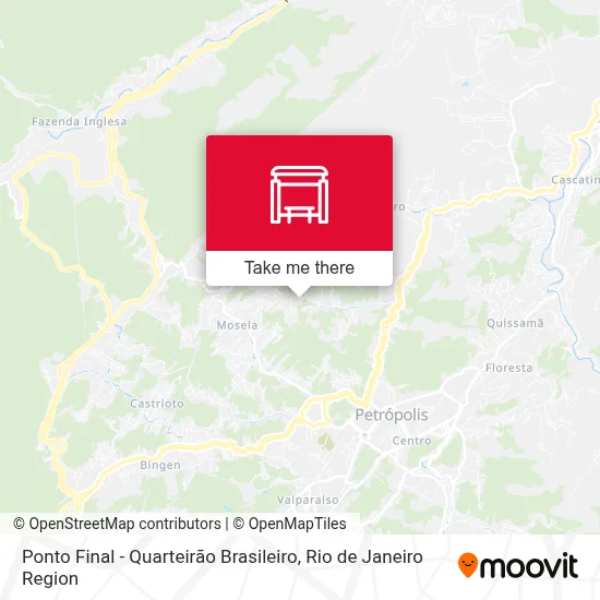 Ponto Final - Quarteirão Brasileiro map