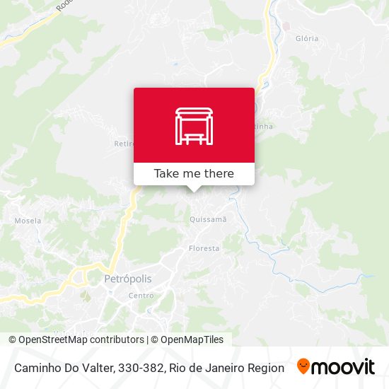 Caminho Do Valter, 330-382 map