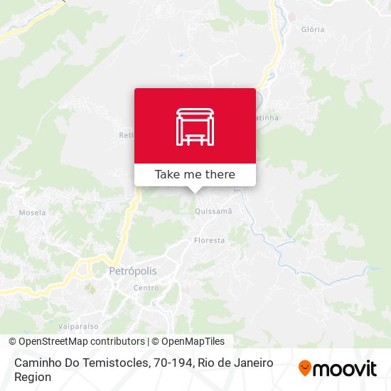 Caminho Do Temistocles, 70-194 map
