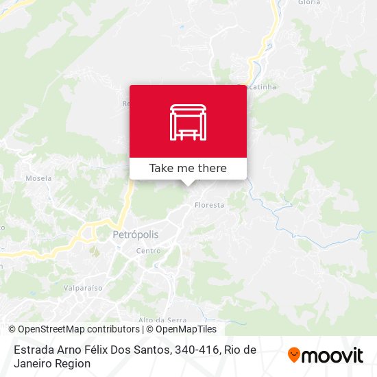 Estrada Arno Félix Dos Santos, 340-416 map