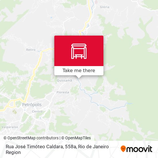 Rua José Timóteo Caldara, 558a map