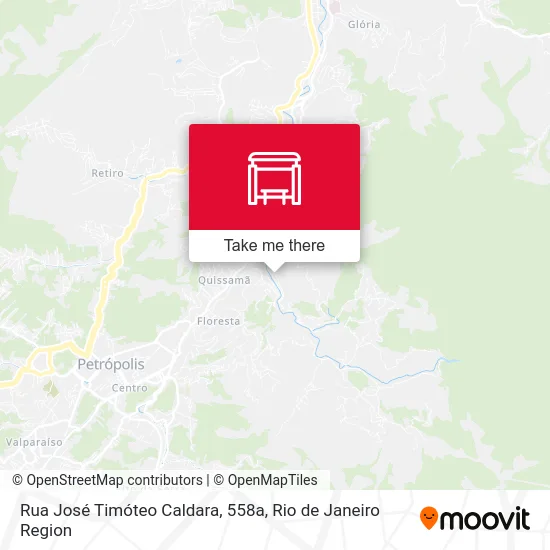 Rua José Timóteo Caldara, 558a map