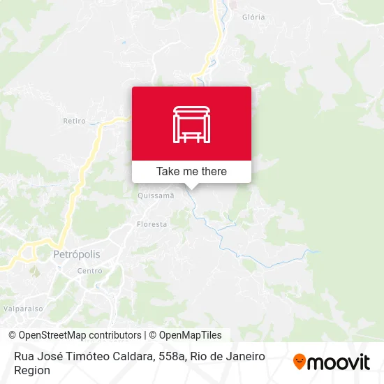 Rua José Timóteo Caldara, 558a map