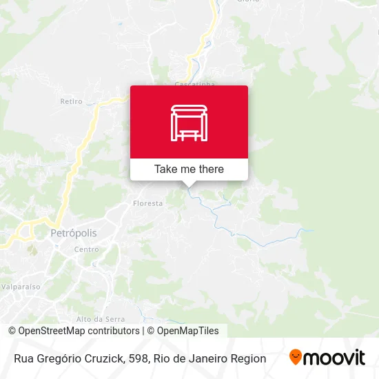Rua Gregório Cruzick, 598 map