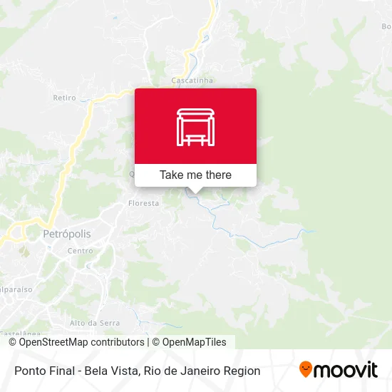 Ponto Final - Bela Vista map