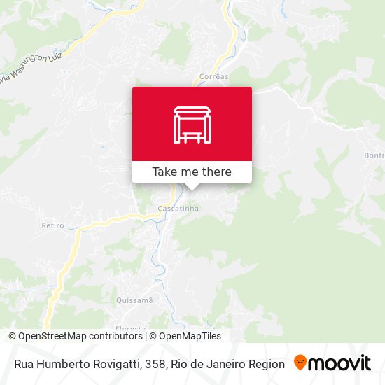 Rua Humberto Rovigatti, 358 map