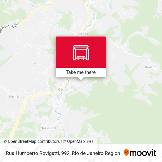 Rua Humberto Rovigatti, 992 map