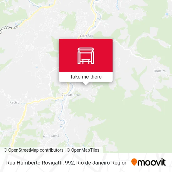 Rua Humberto Rovigatti, 992 map