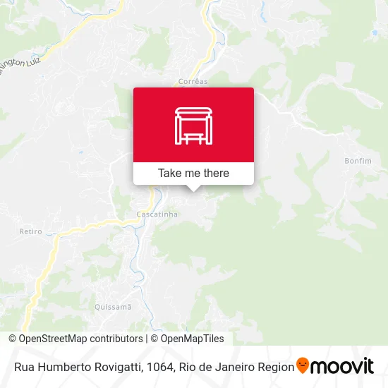 Rua Humberto Rovigatti, 1064 map