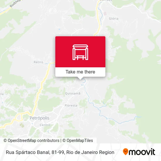 Rua Spártaco Banal, 81-99 map