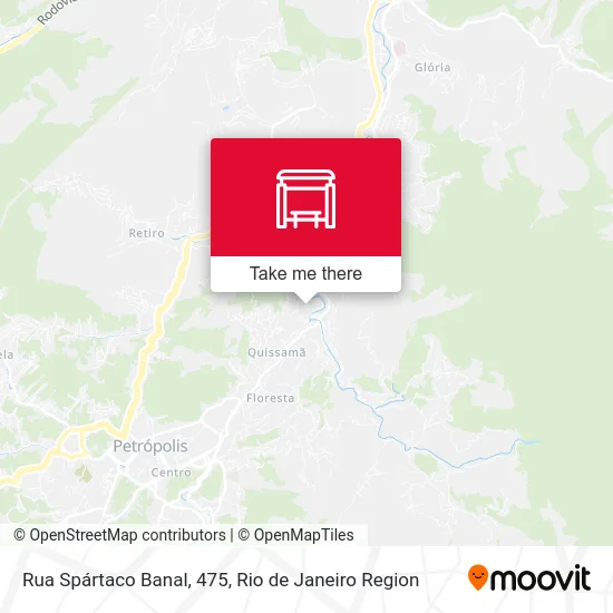 Rua Spártaco Banal, 475 map
