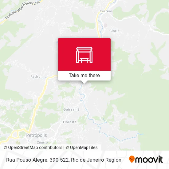 Rua Pouso Alegre, 390-522 map