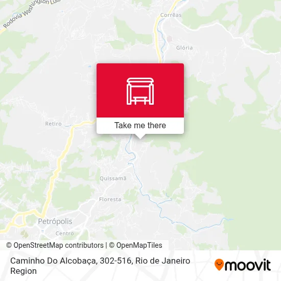 Caminho Do Alcobaça, 302-516 map