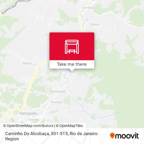 Caminho Do Alcobaça, 301-515 map