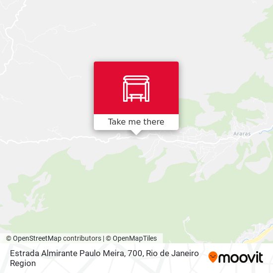Estrada Almirante Paulo Meira, 700 map