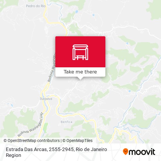 Estrada Das Arcas, 2555-2945 map