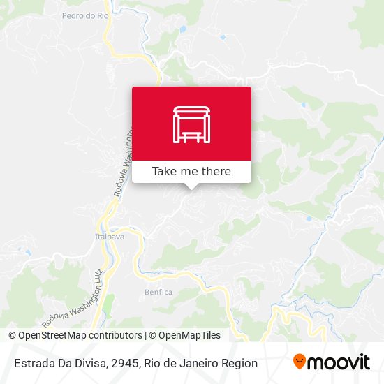 Estrada Da Divisa, 2945 map