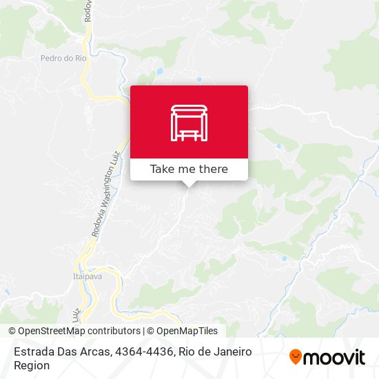 Estrada Das Arcas, 4364-4436 map