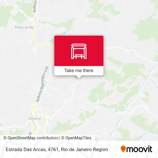 Estrada Das Arcas, 4761 map