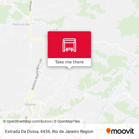 Estrada Da Divisa, 4436 map