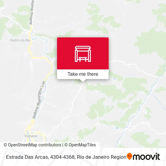 Estrada Das Arcas, 4304-4368 map