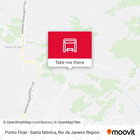 Ponto Final - Santa Mônica map