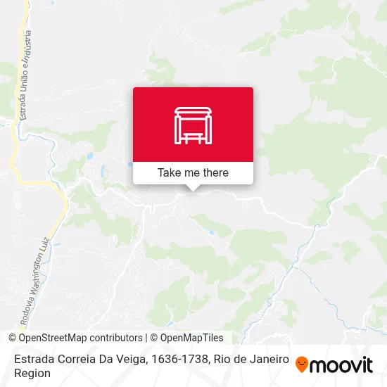 Estrada Correia Da Veiga, 1636-1738 map