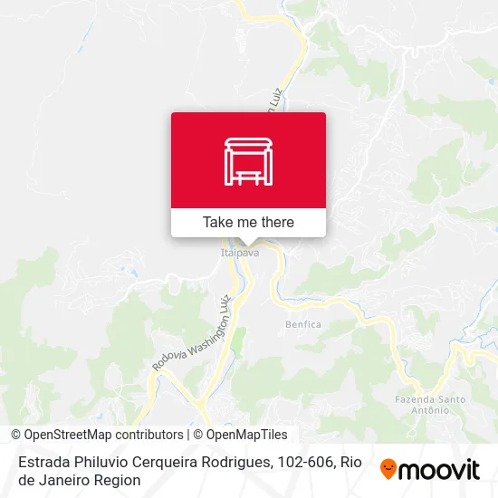 Estrada Philuvio Cerqueira Rodrigues, 102-606 map