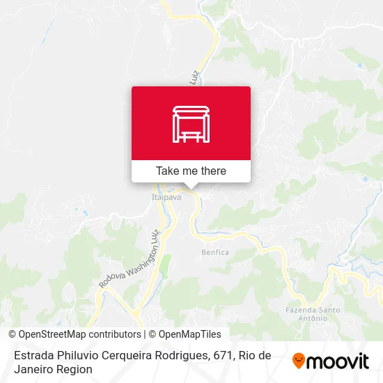 Estrada Philuvio Cerqueira Rodrigues, 671 map