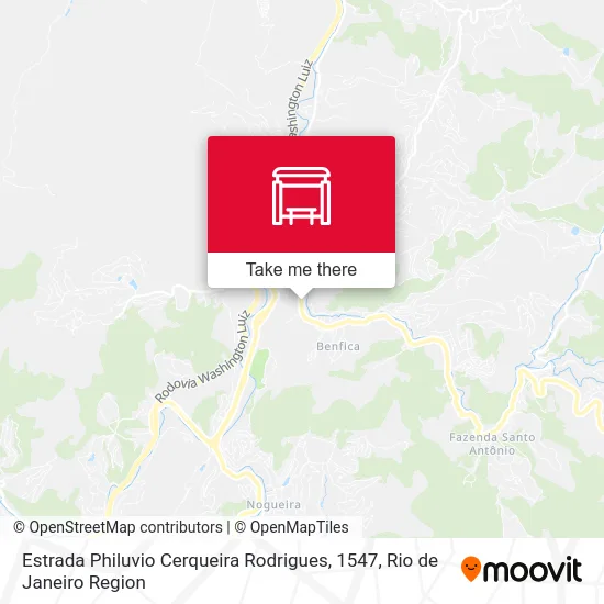 Estrada Philuvio Cerqueira Rodrigues, 1547 map