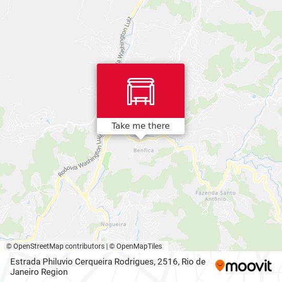 Estrada Philuvio Cerqueira Rodrigues, 2516 map