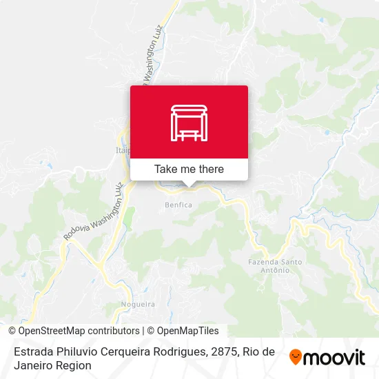 Estrada Philuvio Cerqueira Rodrigues, 2875 map