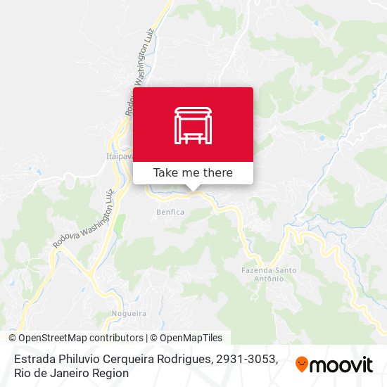 Estrada Philuvio Cerqueira Rodrigues, 2931-3053 map