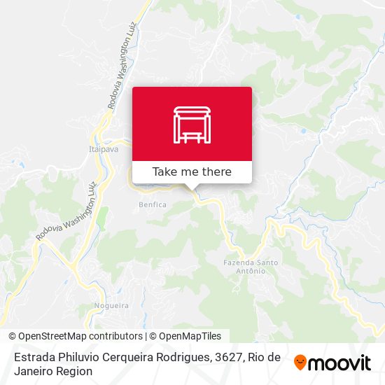 Estrada Philuvio Cerqueira Rodrigues, 3627 map