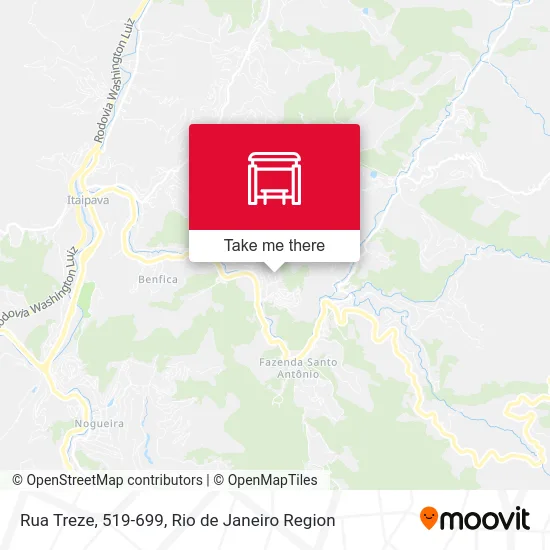 Rua Treze, 519-699 map