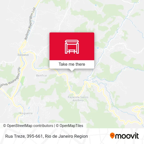 Rua Treze, 395-661 map