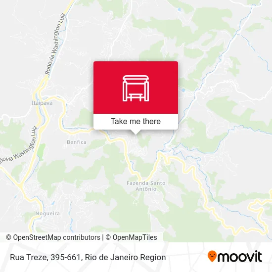 Rua Treze, 395-661 map