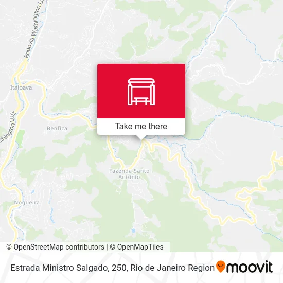 Estrada Ministro Salgado, 250 map