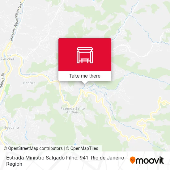 Estrada Ministro Salgado Filho, 941 map