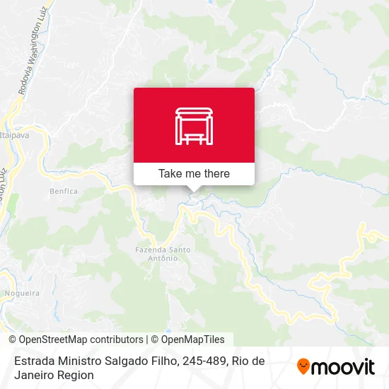 Estrada Ministro Salgado Filho, 245-489 map