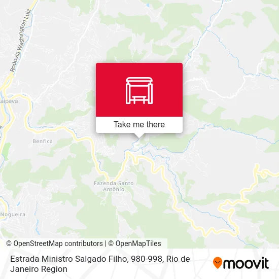 Estrada Ministro Salgado Filho, 980-998 map