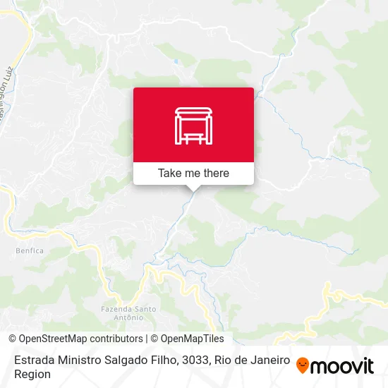 Estrada Ministro Salgado Filho, 3033 map