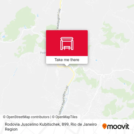 Rodovia Juscelino Kubitschek, 899 map