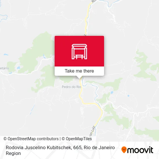 Rodovia Juscelino Kubitschek, 665 map